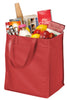 Port & Company® - Extra-Wide Polypropylene Grocery Tote. B160