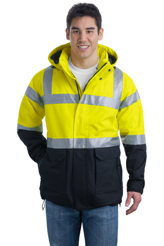 Port Authority® ANSI 107 Class 3 Safety Heavyweight Parka. J799S