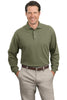 Port Authority® Long Sleeve Pique Knit Polo. K320