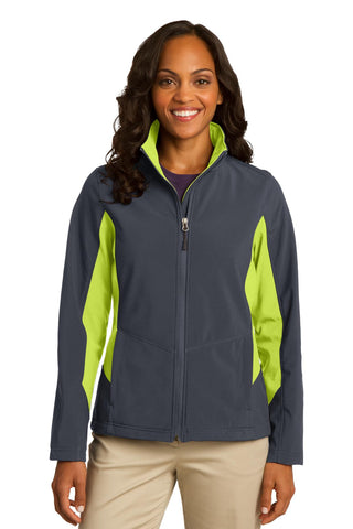 Port Authority® Ladies Core Colorblock Soft Shell Jacket. L318