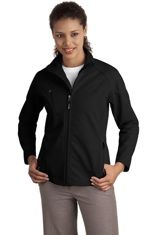 Port Authority® Ladies Textured Soft Shell Jacket. L705