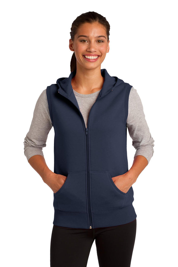 Ladies hooded hot sale fleece jackets